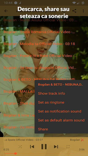 Bogdan de la Ploiești - Muzica Bogdan de la Ploiești - Muzica